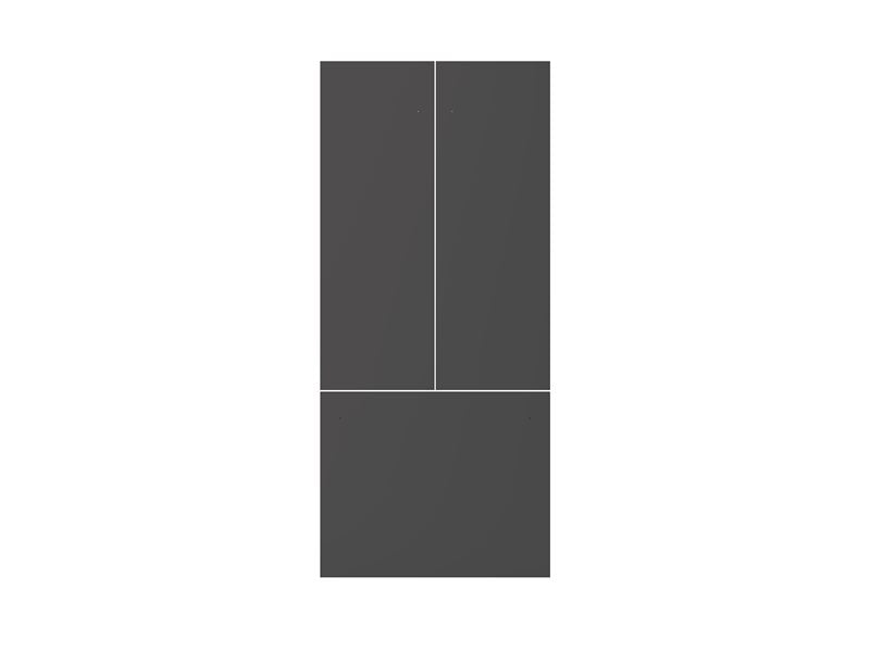 Carbonio dörrpanel för 90 cm kylskåp med French Door kylskåp