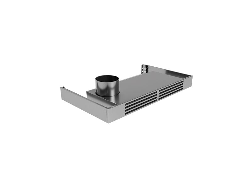 Filter set with h91 plinth, stainless steel