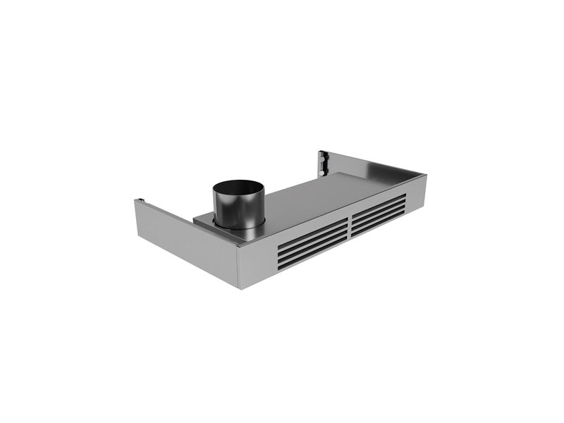 Filter set with h94 plinth, stainless steel