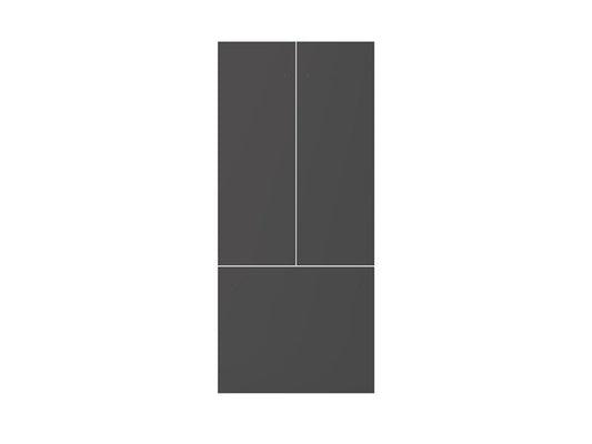 Carbonio dörrpanel för 90 cm kylskåp med French Door kylskåp